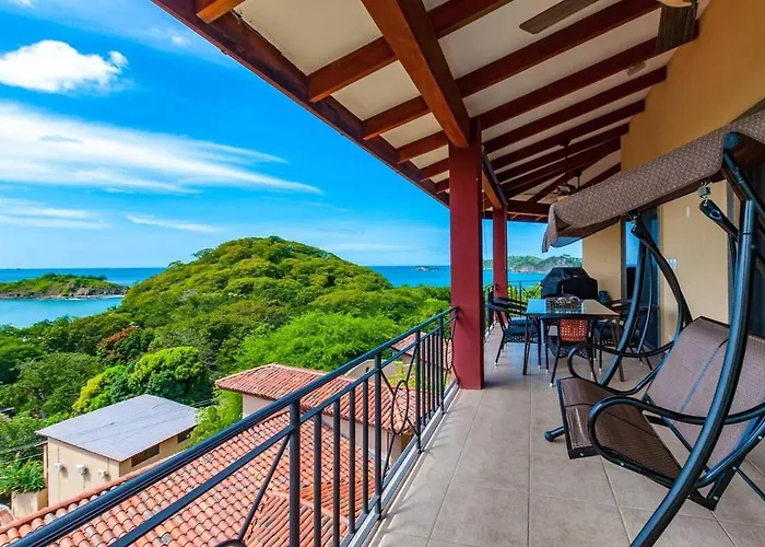 Big Hillside In With Pool And Panoramic Ocean Views Villa